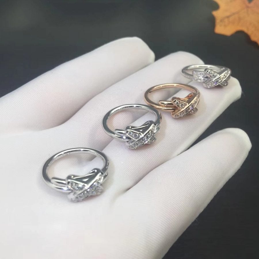 [Stellar Jewelry]JEUX DE SILVER DIAMOND RING