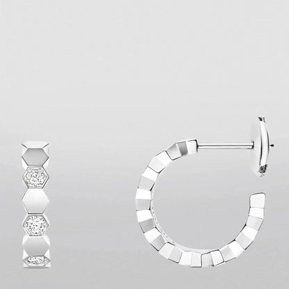 [Stellar Jewelry]Hollow Design Four-Leaf Clover Flower Shape Ring