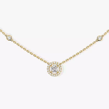 [Stellar Jewelry]Diamond Necklace 0,20ct Brilliant Shape Joy