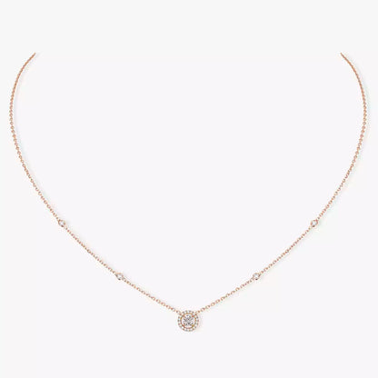 [Stellar Jewelry]Diamond Necklace 0,20ct Brilliant Shape Joy