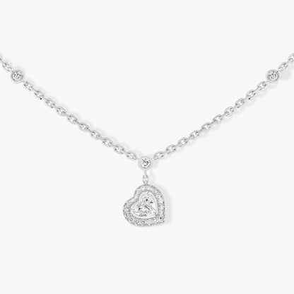 [Stellar Jewelry]JOY HEART DIAMOND NECKLACE