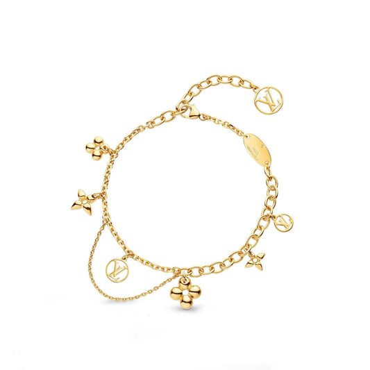 [Stellar Jewelry]BLOOMING PINK GOLD MOP BRACELET