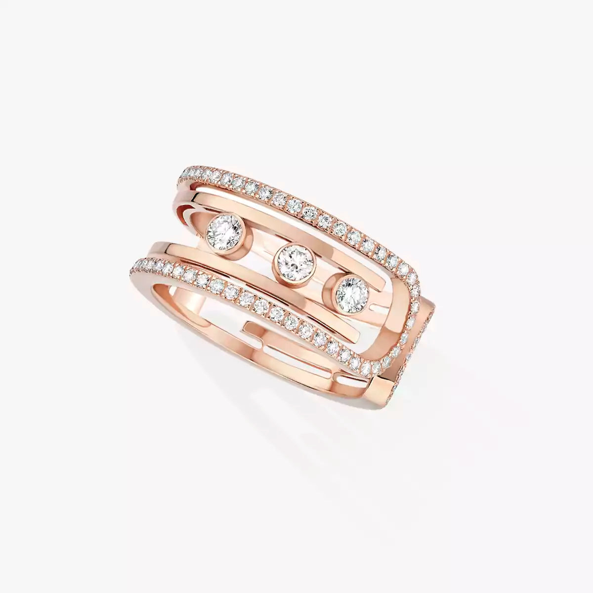 [Stellar Jewelry]Move 10th Diamond Ring in Gold