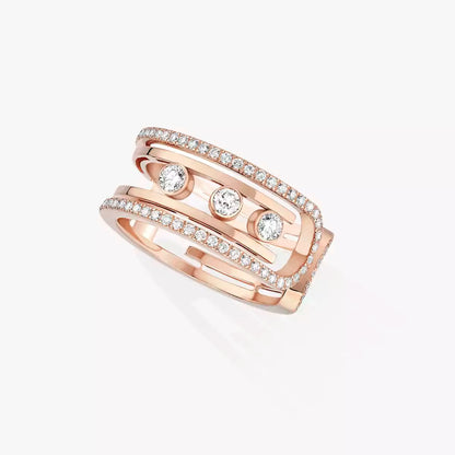 [Stellar Jewelry]Move 10th Diamond Ring in Gold