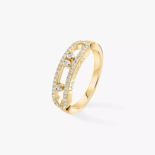 [Stellar Jewelry] Baby Move Gold Diamond Pave_ Ring