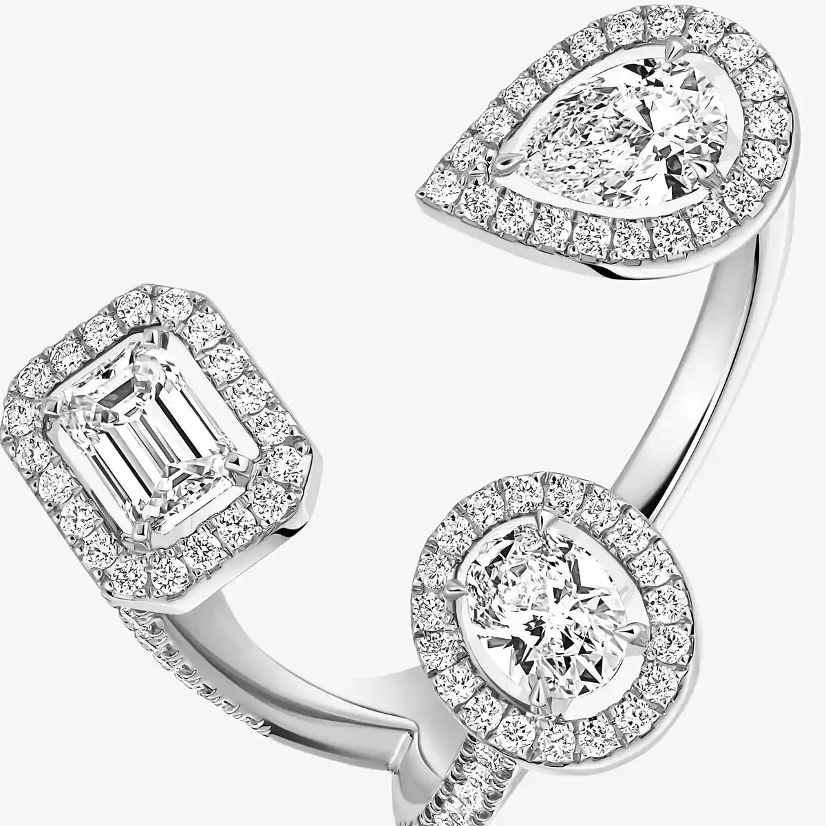 [Stellar Jewelry] Diamond Ring 0,25ct My Twin Trilogy
