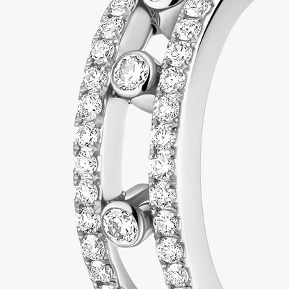 [Stellar Jewelry]Diamond Pave_ Hoop Earrings Move