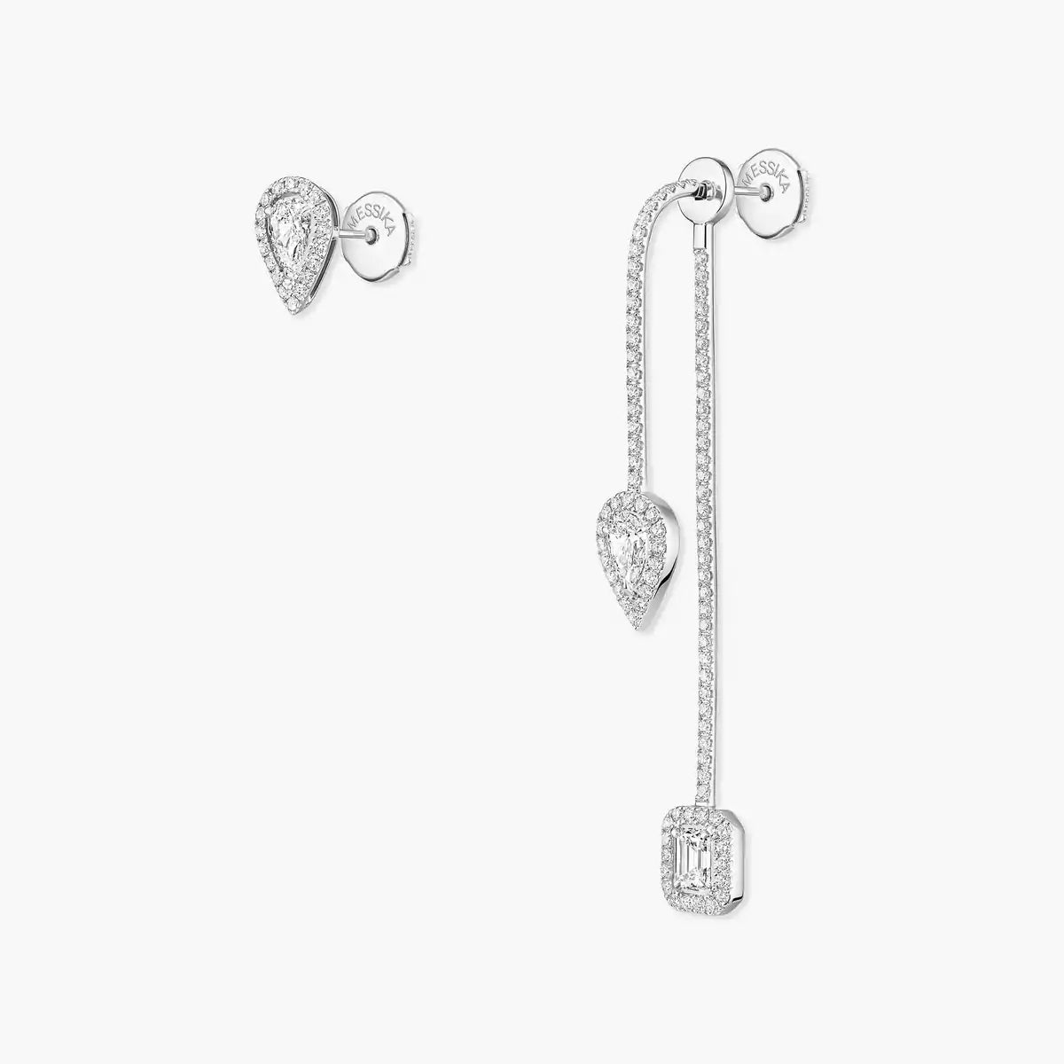 [Stellar Jewelry]Diamond Drop Earrings My Twin