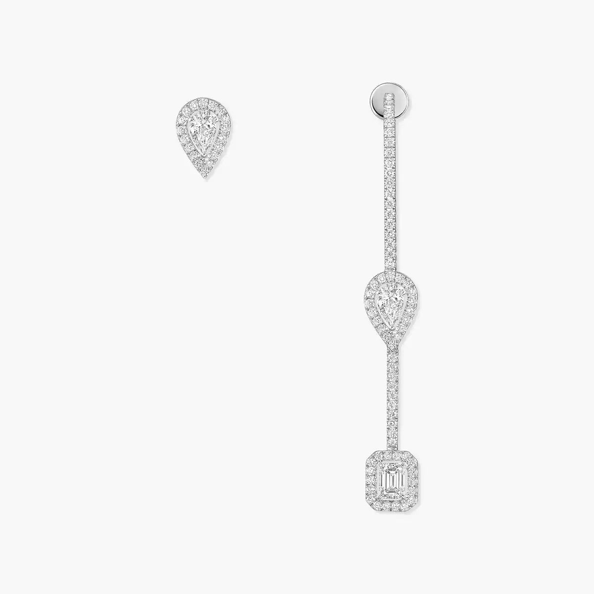 [Stellar Jewelry]Diamond Drop Earrings My Twin