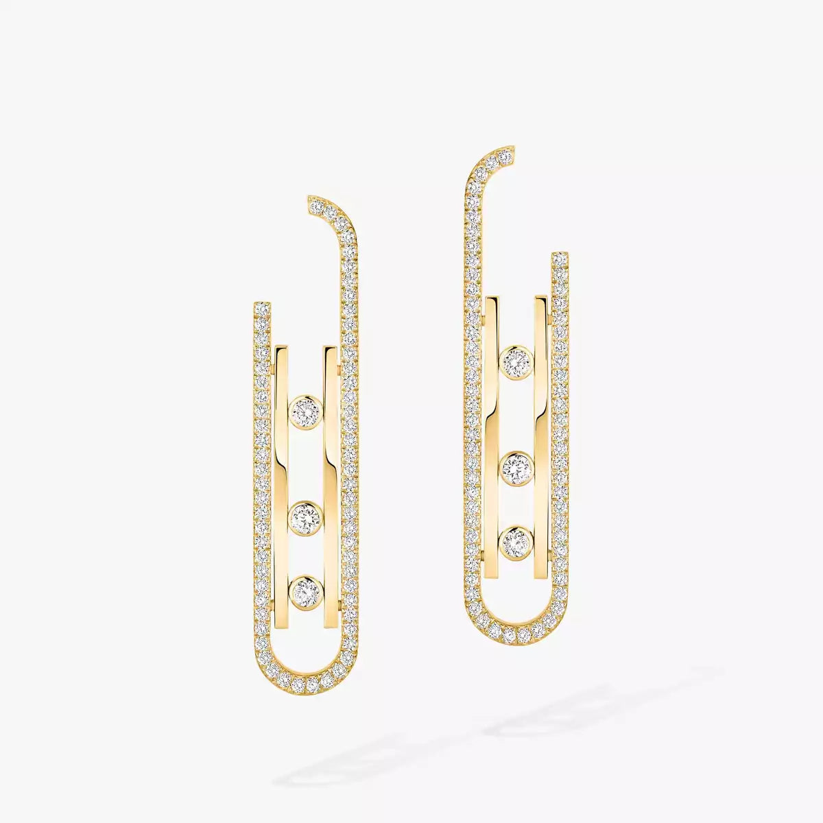 [Stellar Jewelry]Diamond Pendant Earrings Move 10Th