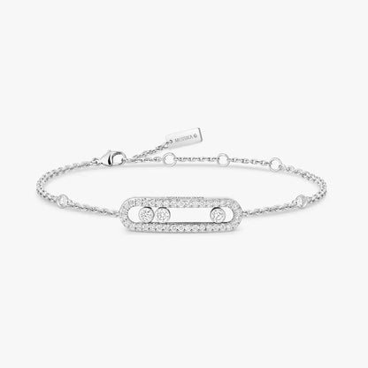 [Stellar Jewelry]Pavé Baby Move Diamond Bracelet