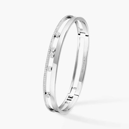 [Stellar Jewelry]Move Romane Diamond Bangle Bracelet