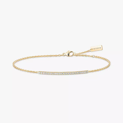 [Stellar Jewelry]Diamond Thin Bangle 0.15ct My Twin Toi & Moi