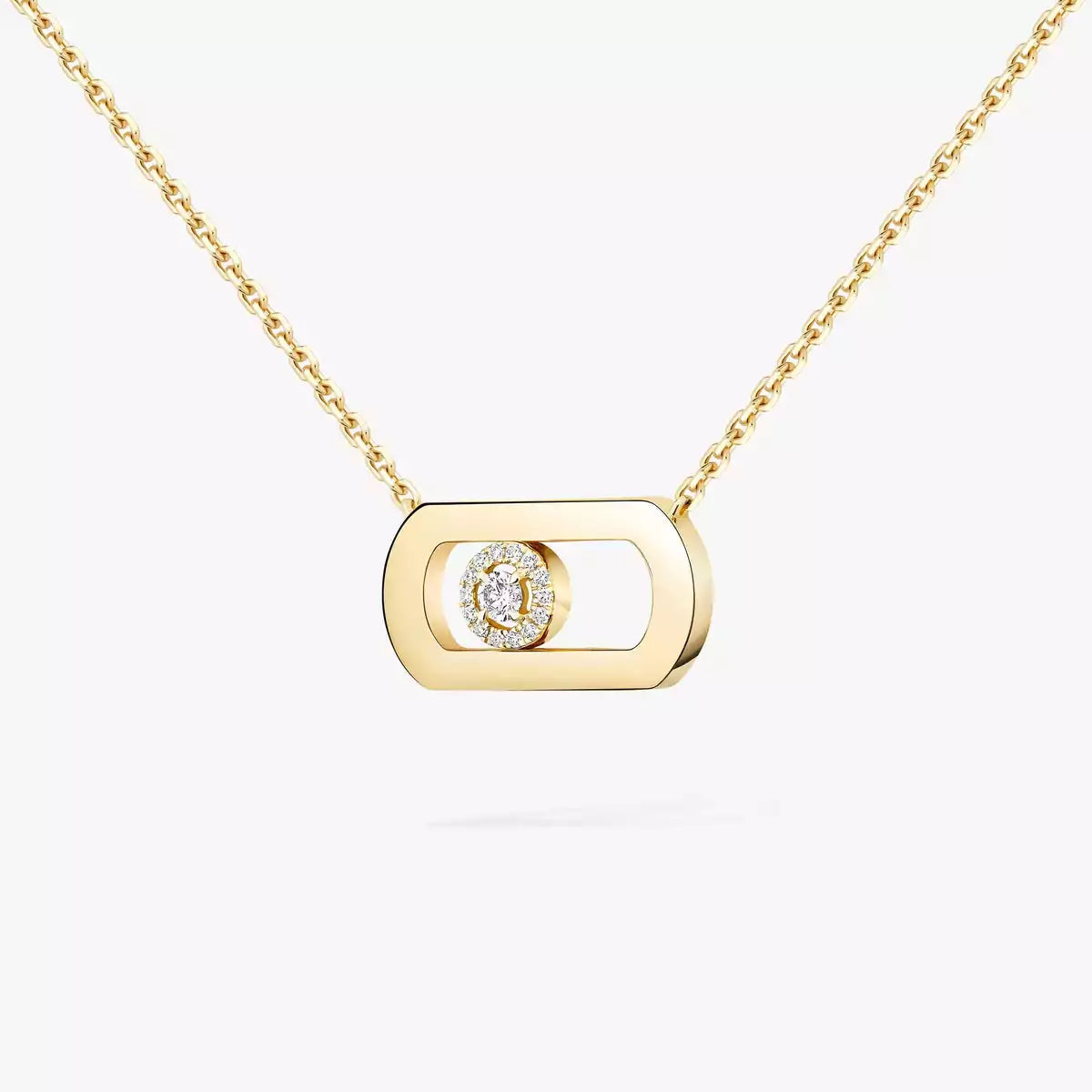 [Stellar Jewelry]So Move Diamond Necklace in Gold