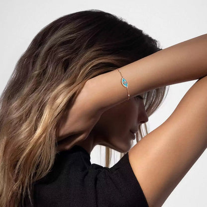 [Stellar Jewelry]Lucky Eye Diamond Bracelet