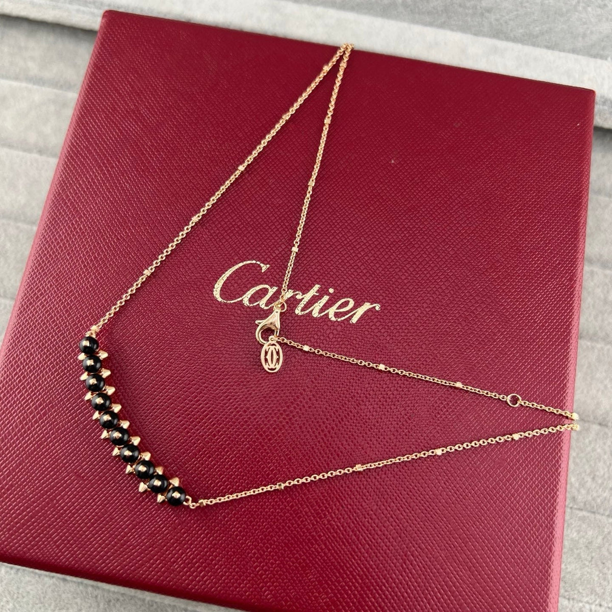 [Stellar Jewelry]NEW STUD COLORED GEM PENDANT NECKLACE
