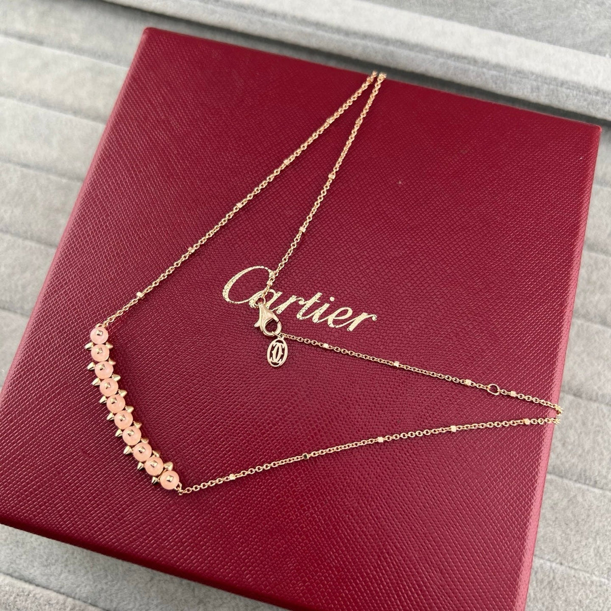 [Stellar Jewelry]NEW STUD COLORED GEM PENDANT NECKLACE