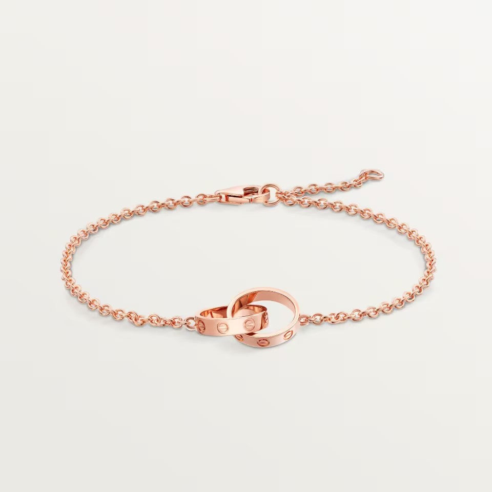 [Stellar Jewelry]LOVE BRACELET DOUBLE RING