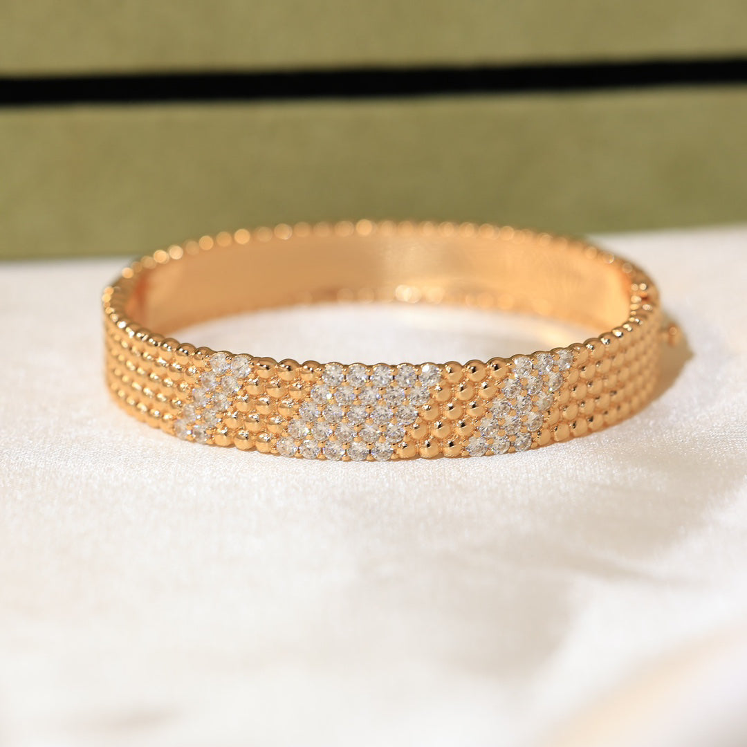 [Stellar Jewelry]  FIVE-ROW DIAMOND BRACELET