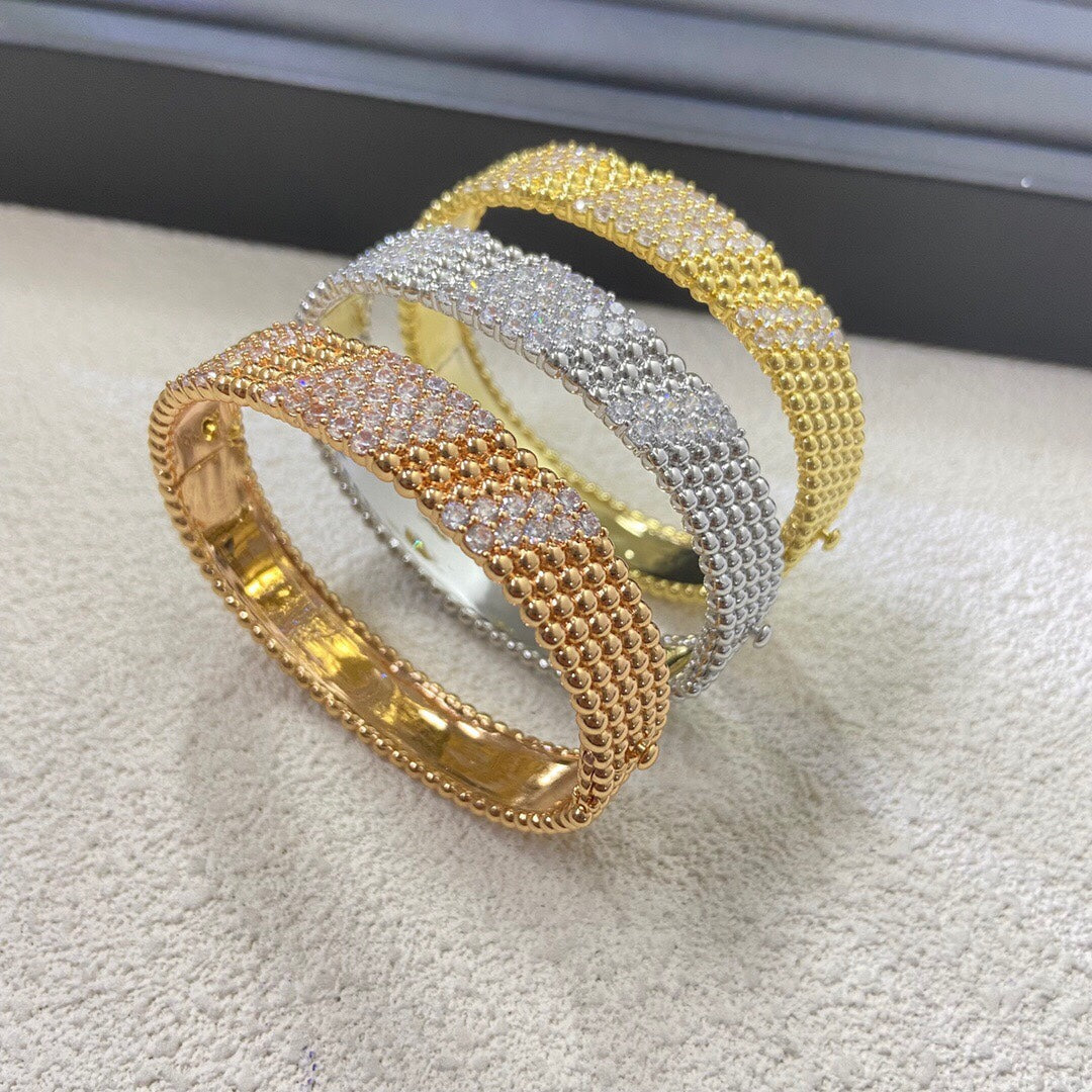 [Stellar Jewelry]  FIVE-ROW DIAMOND BRACELET
