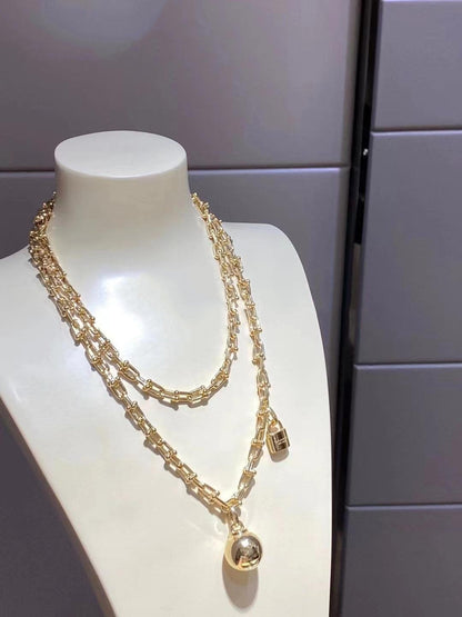 [Stellar jewels]HARDWEAR WRAP NECKLACE