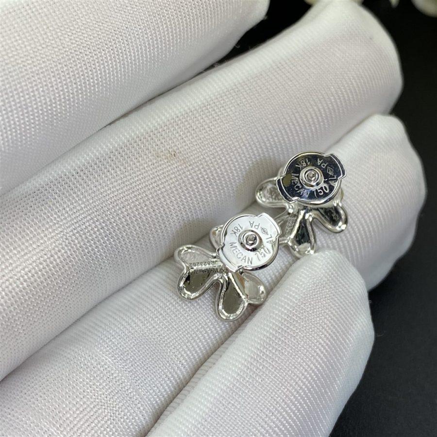 [Stellar Jewelry]FRIVOLE MINI SILVER FLOWER EARRINGS