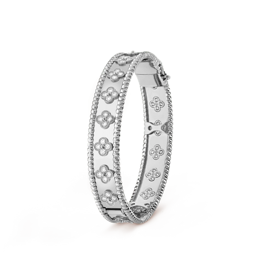 [Stellar Jewelry]CLOVER BRACELET 8MM DIAMONDS