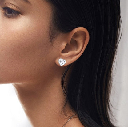[Stellar jewels]RETURN TO TIF LOVE SILVER EARRINGS