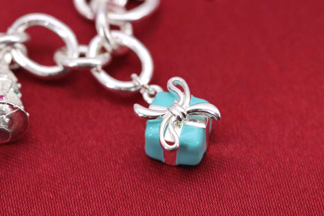 [Stellar jewels]CHRISTMAS SILVER BRACELET