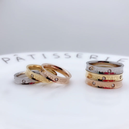 [Stellar jewels]DOUBLE DIAMOND RING